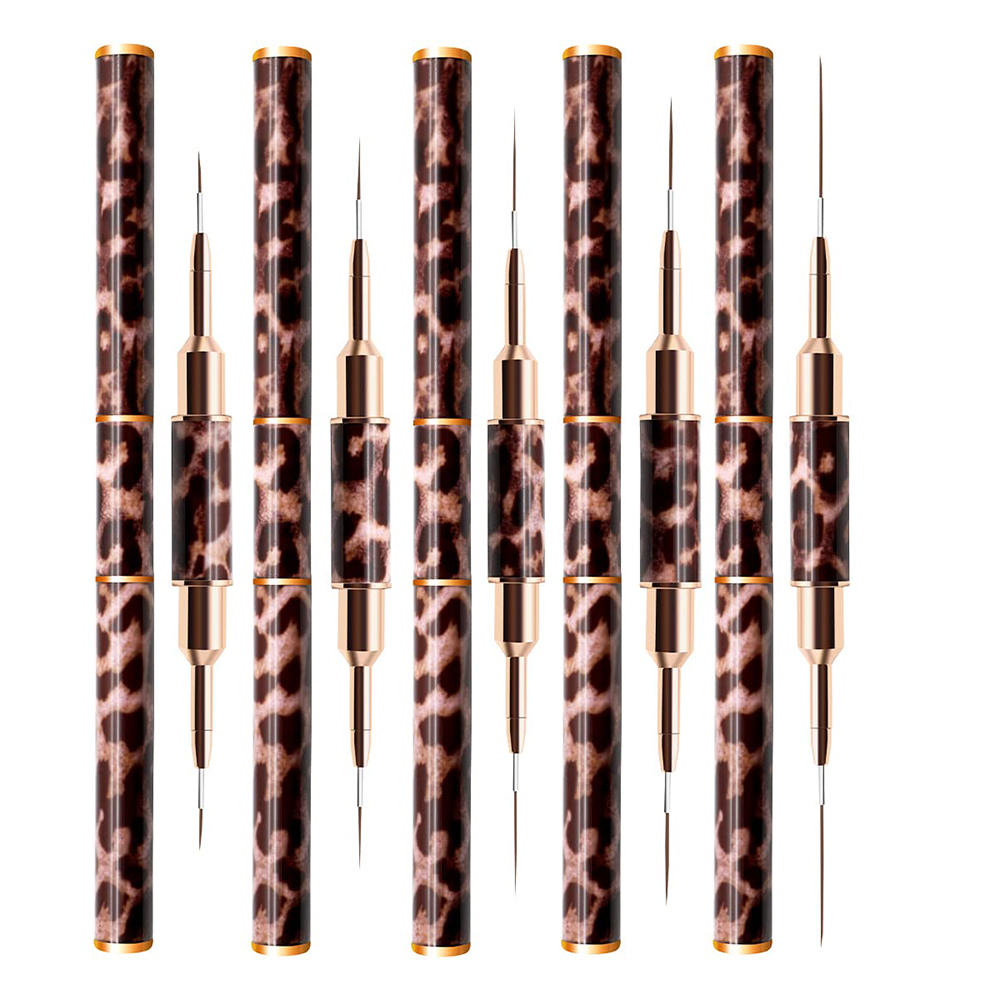 Nail Art Sch - Кисть для подводки ногтей, 5 шт.