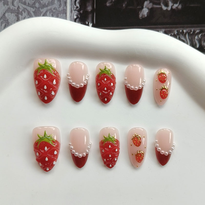 Nail Art Press On - 10 шт. женские накладные ногти в