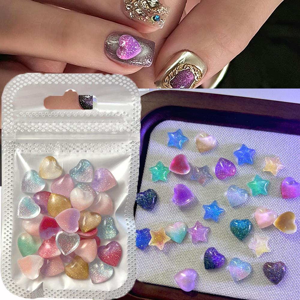 Nail Art Ombre Glitter - Набор из 30 шт. смешанных блестящих