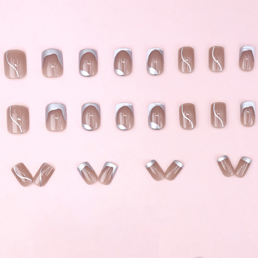 Короткие накладные ногти для ж – обзор и цена Nail Art Press On