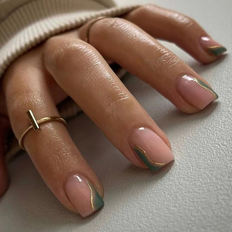 Короткие накладные ногти для ж – обзор и цена Nail Art Press On
