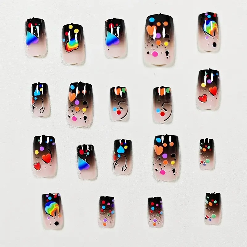 24 шт. накладных ногтей телесн – обзор и цена Nail Art Press On