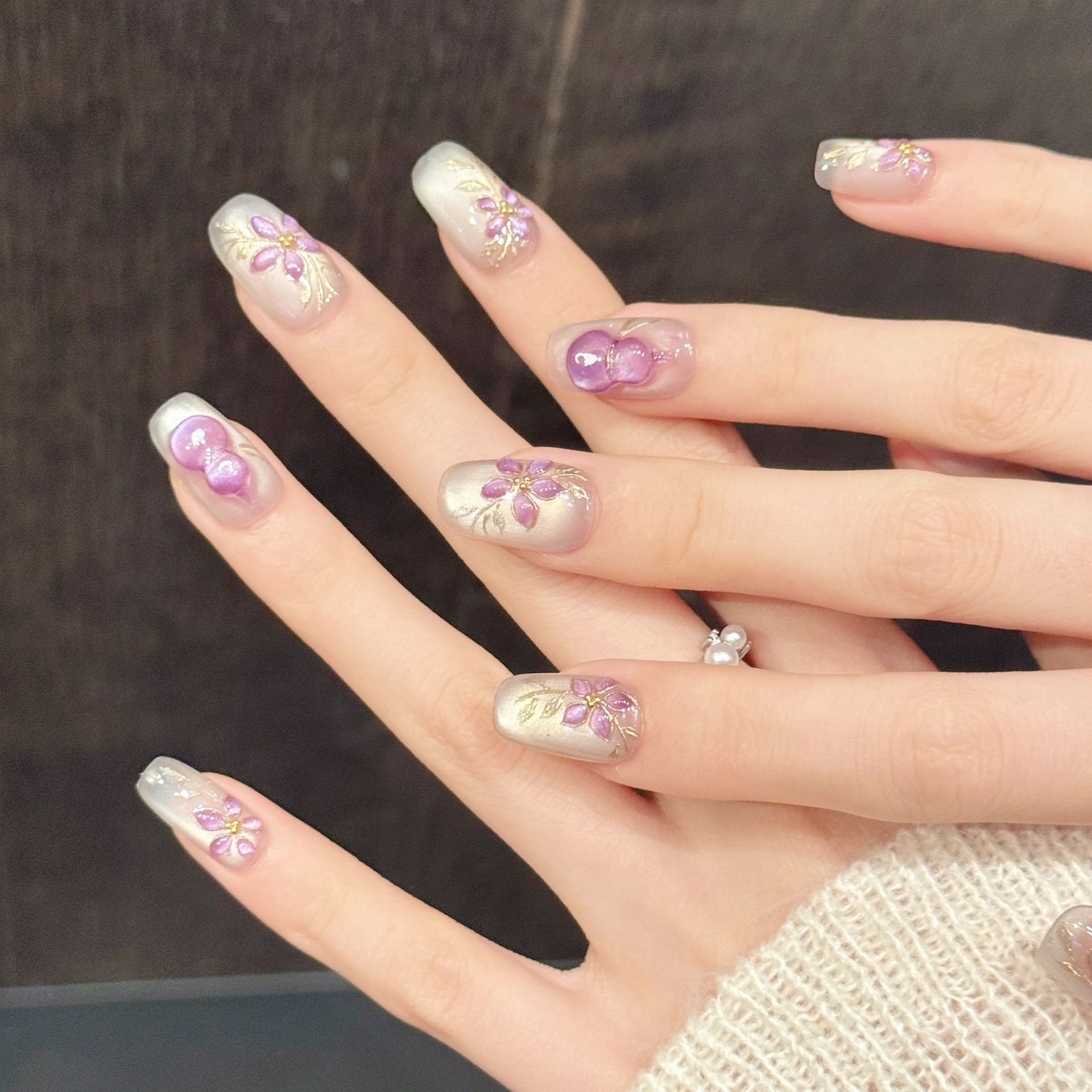 10 шт. искусственных ногтей ру – обзор и цена Nail Art Press On