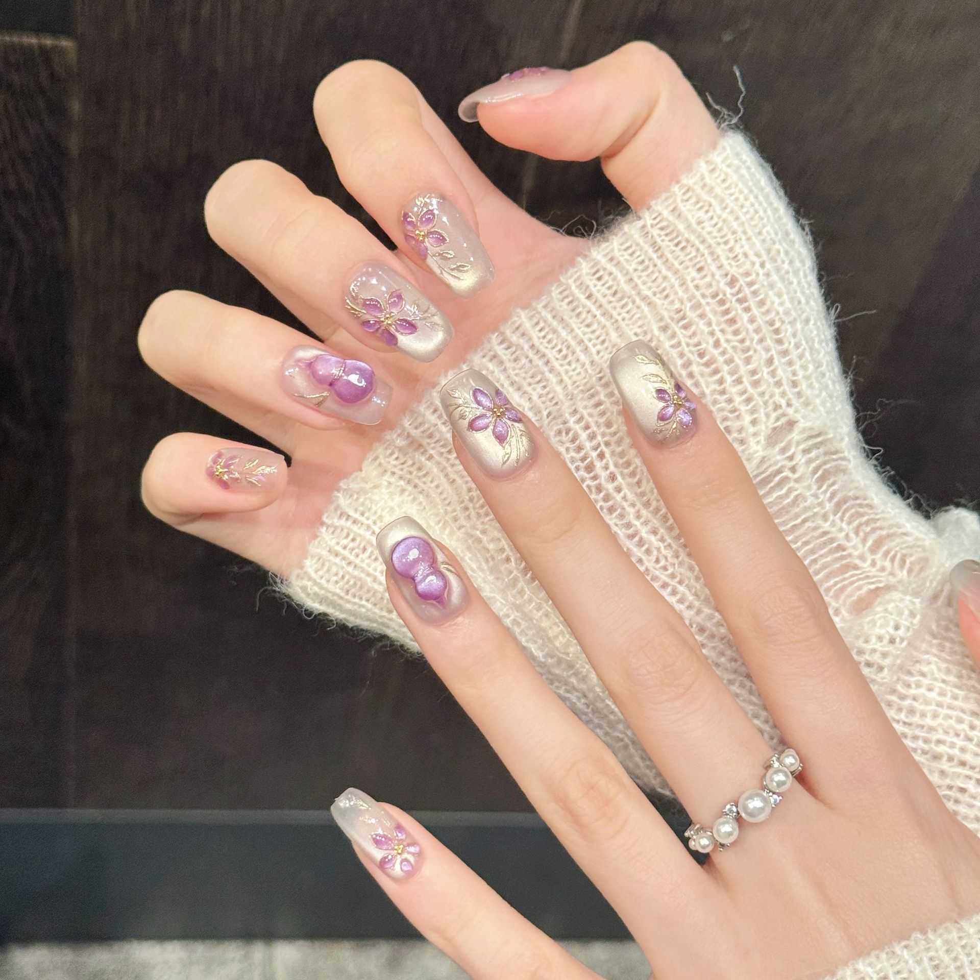 10 шт. искусственных ногтей ру – обзор и цена Nail Art Press On