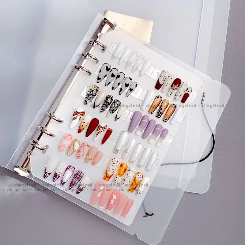 Фотоальбом для хранения матовы – обзор и цена Nail Art Navy