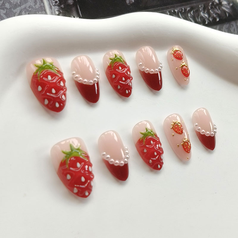 10 шт. женские накладные ногти – обзор и цена Nail Art Press On