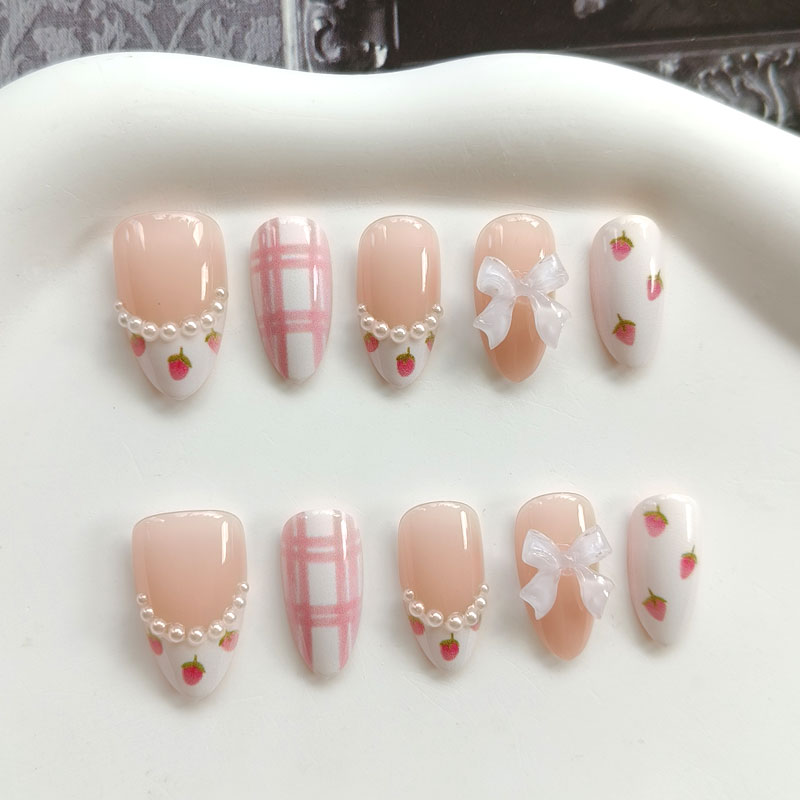 10 шт. женские накладные ногти – обзор и цена Nail Art Press On