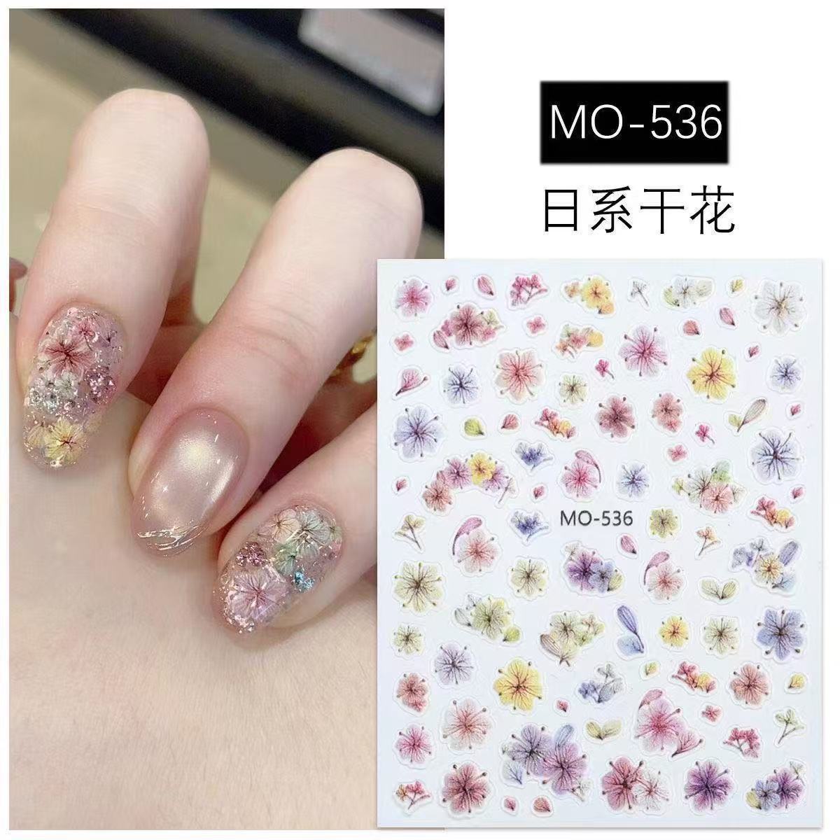 Вирусные наклейки для ногтей с – обзор и цена Nail Art Ombre Glitter