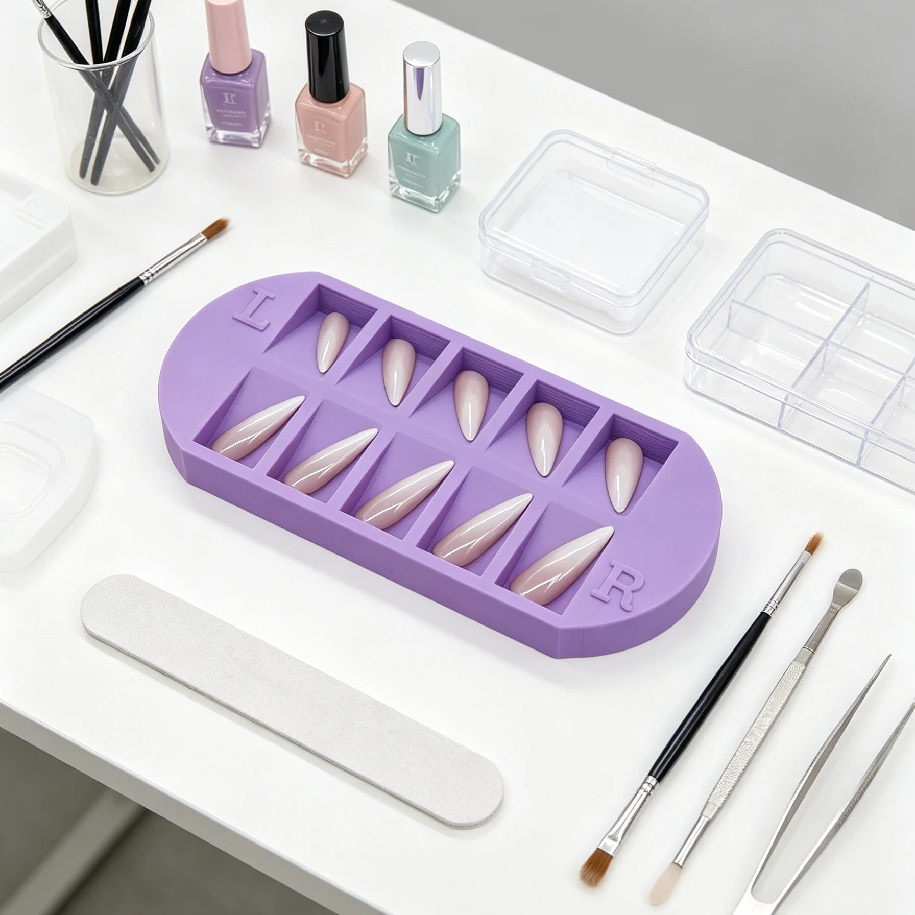 Подставка для хранения накладн – обзор и цена Nail Art Navy