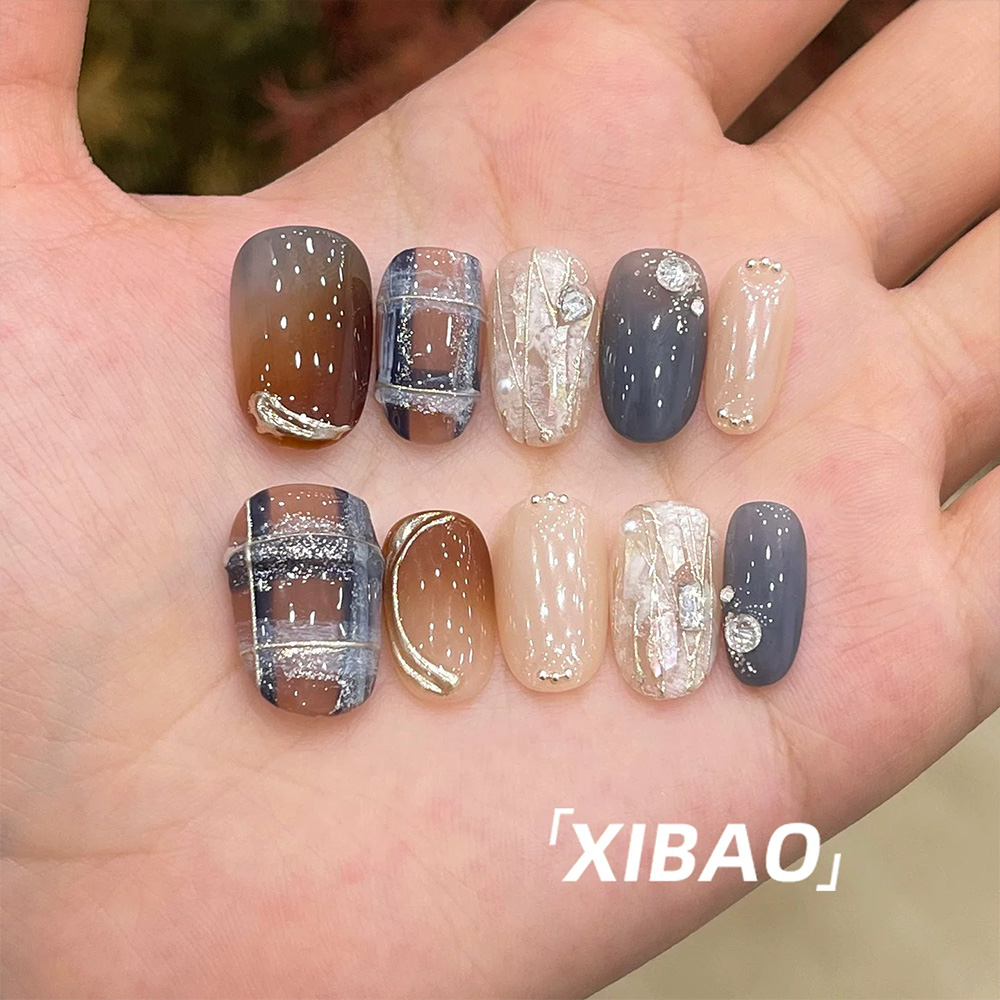 Розовые блестящие накладные но – обзор и цена Nail Art Pink Cat Eye