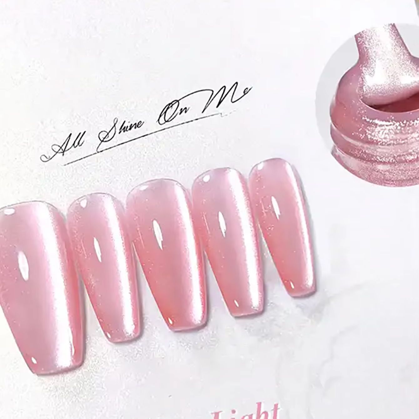 TC 1 шт., летний новый розовый – обзор и цена Nail Art Pink Cat Eye