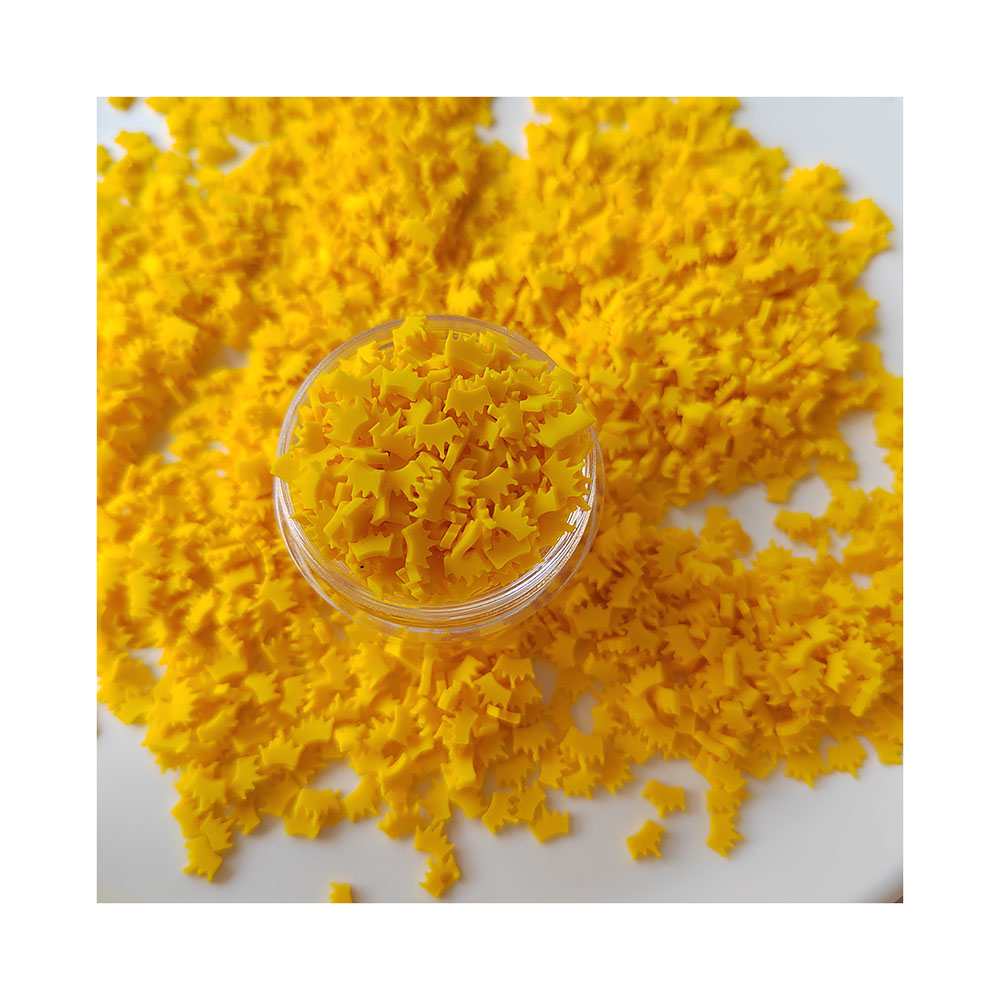 Желтая Корона, ломтики полимер – обзор и цена Nail Art Yellow
