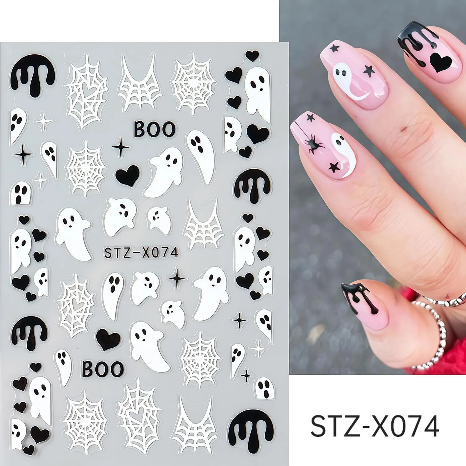 3D-наклейки для ногтей на Хэлл – обзор и цена Nail Art For Men
