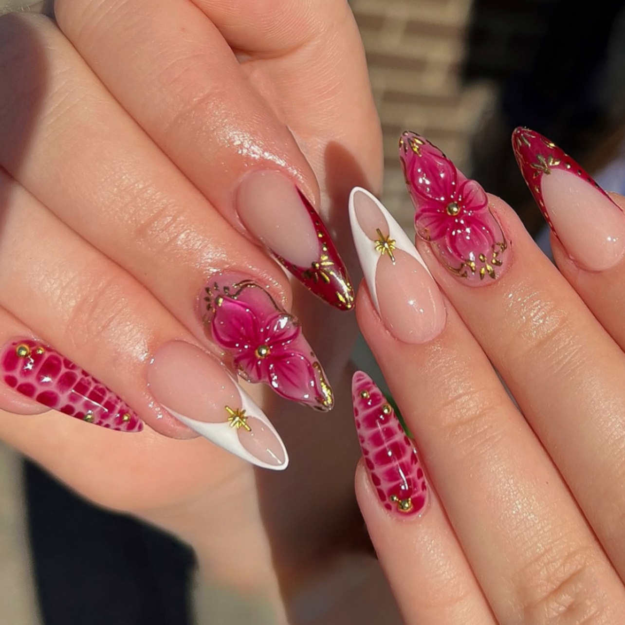 24 шт. готовых накладных ногте – обзор и цена Nail Art Press On