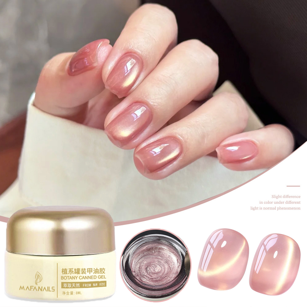 8 мл блестящий телесный розовы – обзор и цена Nail Art Pink Cat Eye