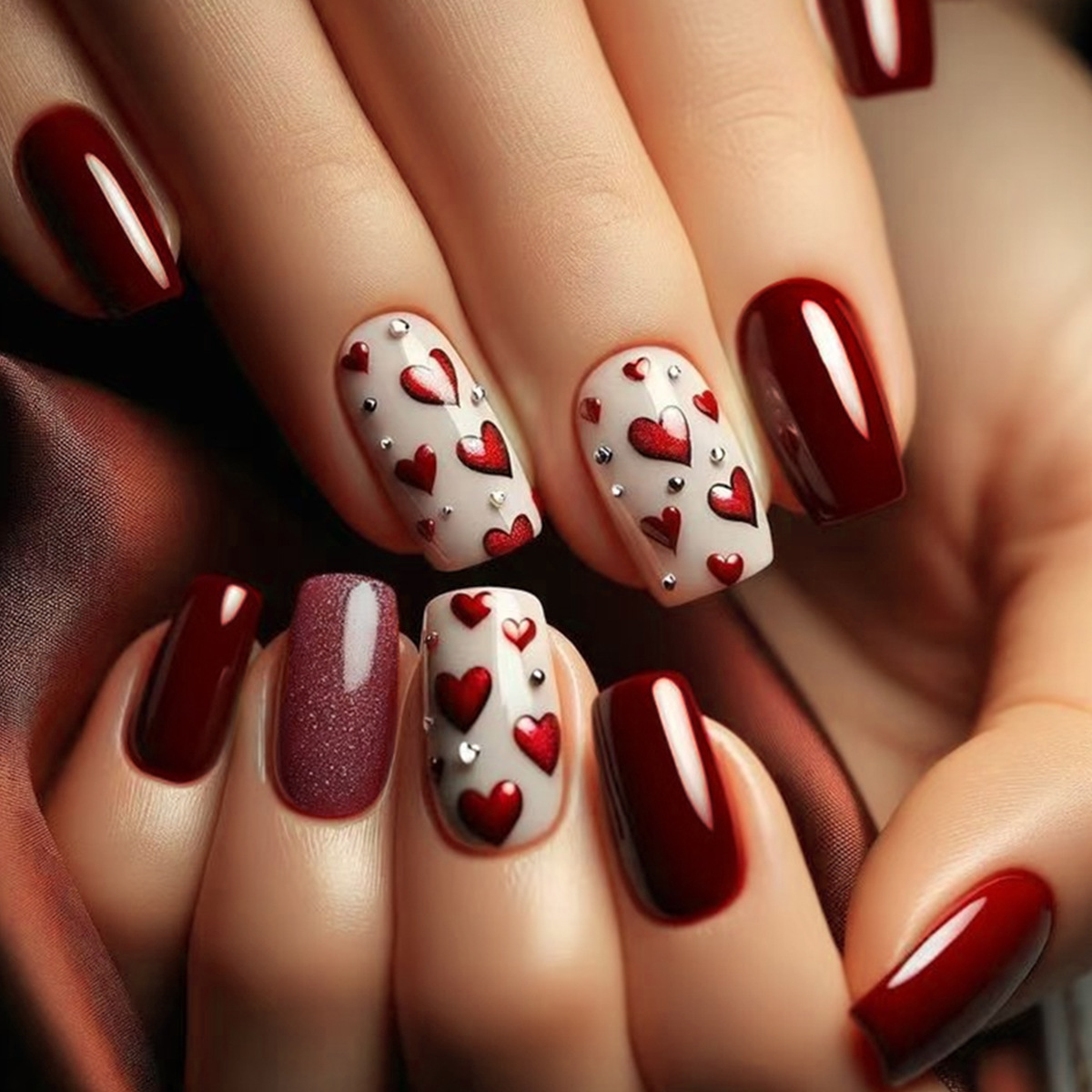24 шт., синие накладные ногти  – обзор и цена Nail Art Press On