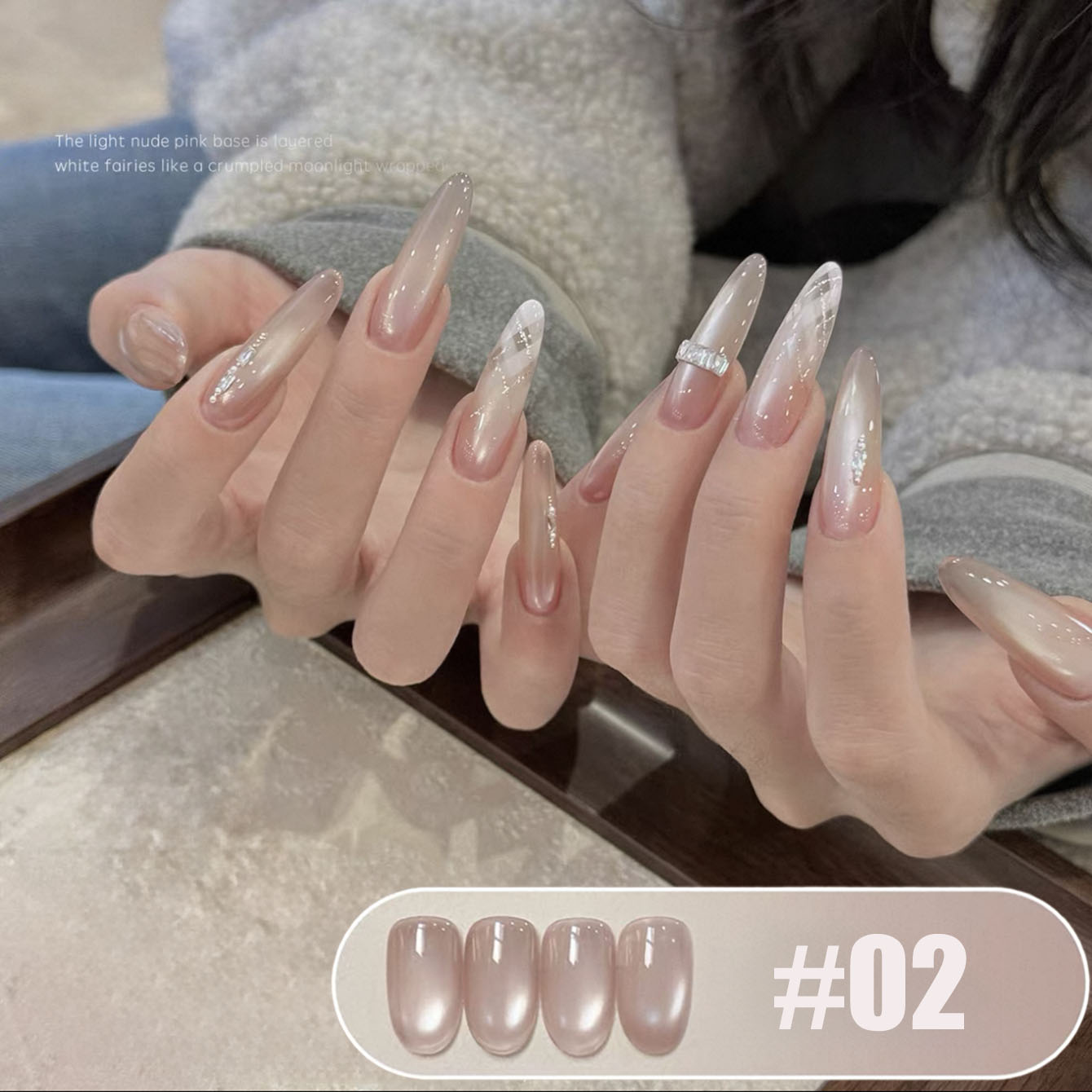 Гель-лак MIANEL 10 мл, серия L – обзор и цена Nail Art Pink Cat Eye