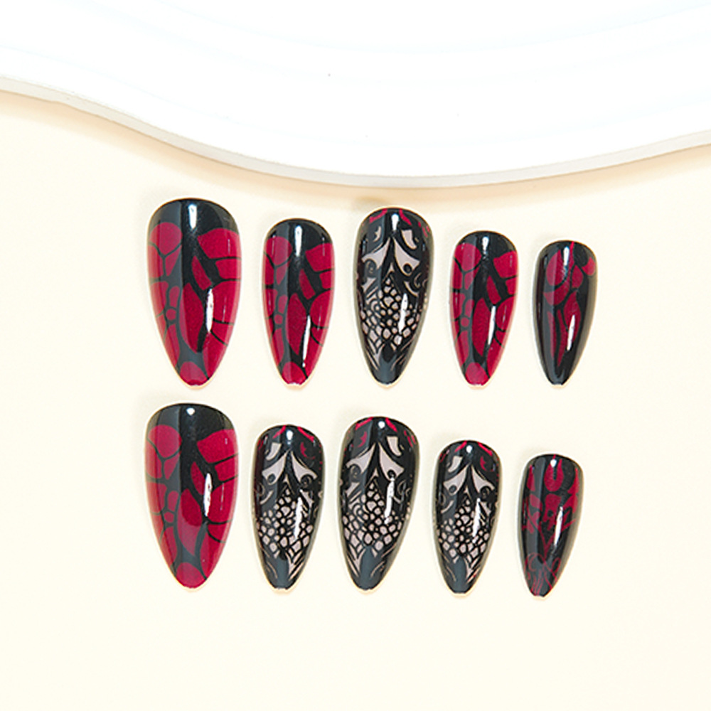 Накладные ногти средней длины  – обзор и цена Nail Art Press On