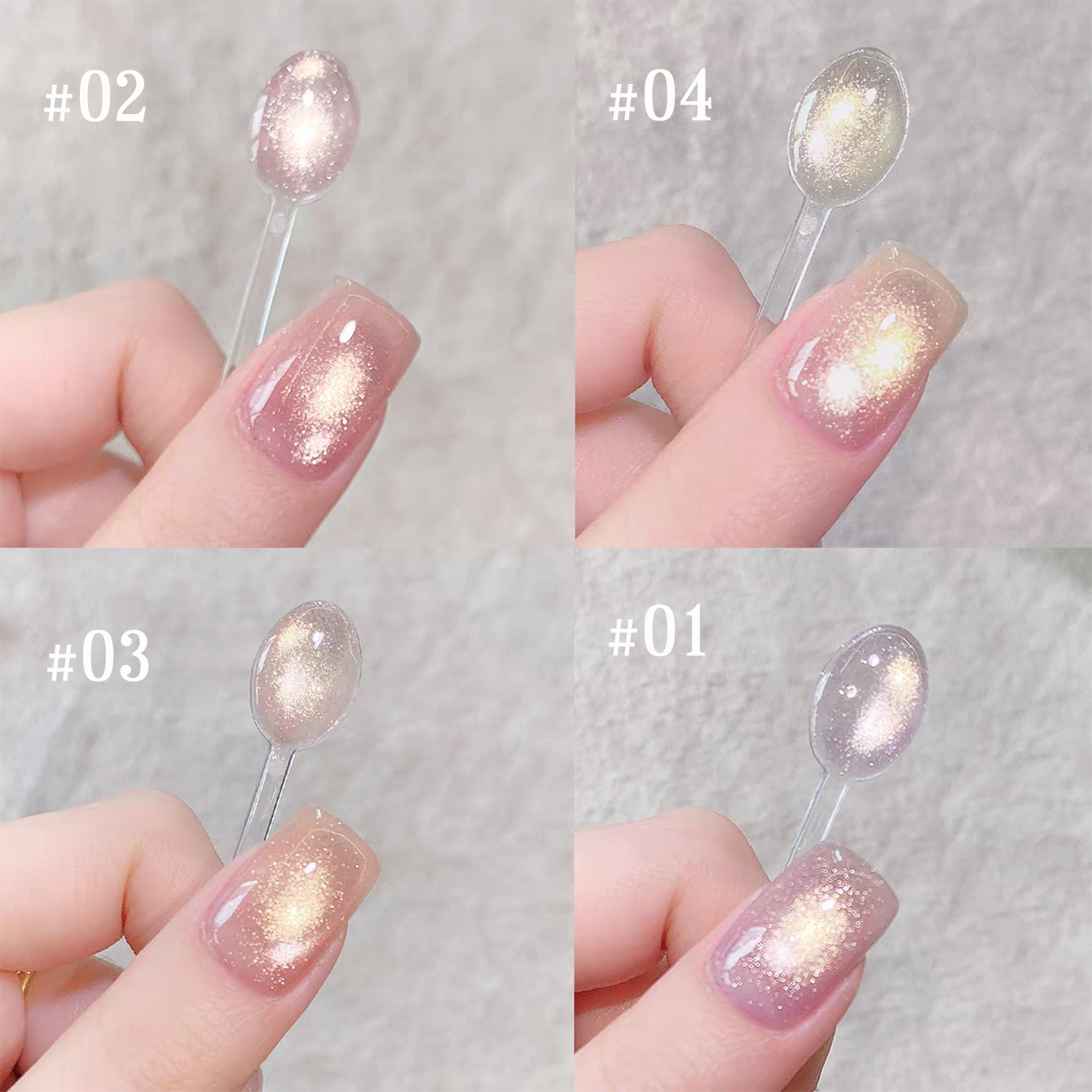 1 шт. TC Розовый золотой гель- – обзор и цена Nail Art Pink Cat Eye