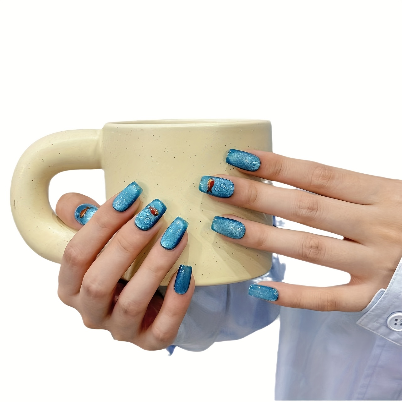 10 шт., высококачественные нак – обзор и цена Nail Art Yellow