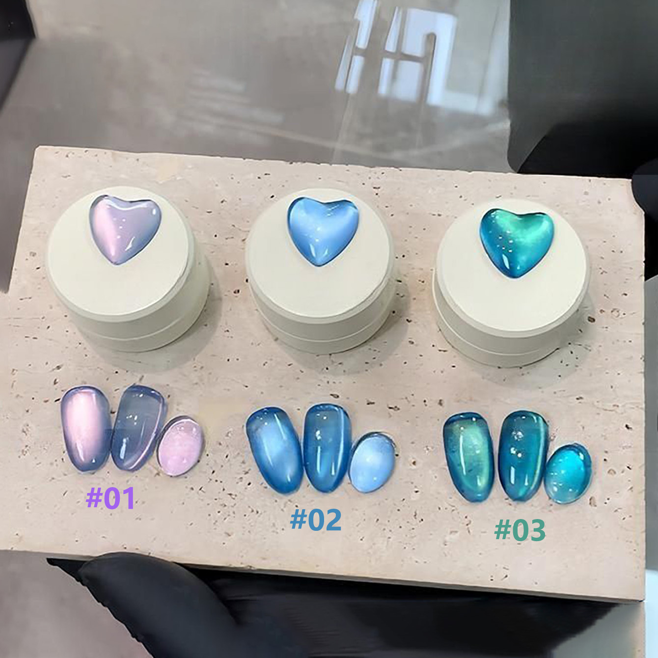 1 шт. SHAKA Гель-лак для ногте – обзор и цена Nail Art Emerald Blue