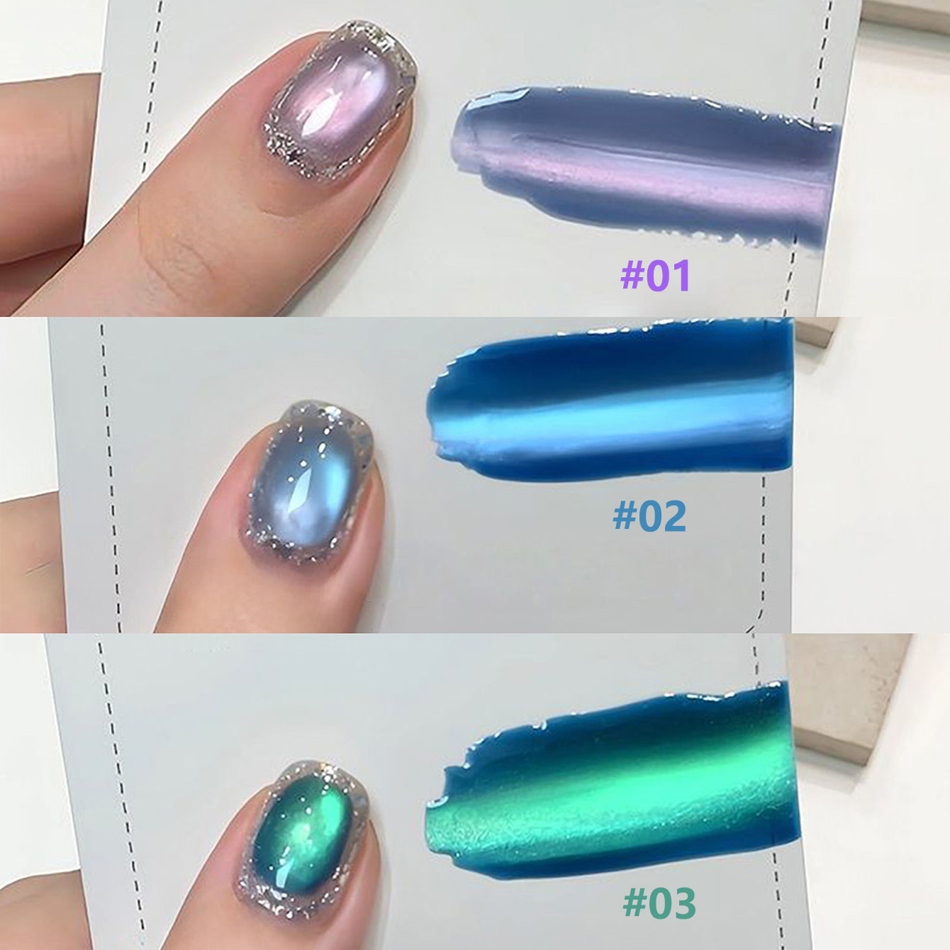1 шт. SHAKA Гель-лак для ногте – обзор и цена Nail Art Emerald Blue